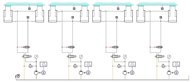 Double Acting Pulse Width Control PLC Synchronous Hydraulic Lifting System  - China Jiangsu Canete Machinery