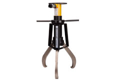 Split-type skid-resistant hydraulic gear puller